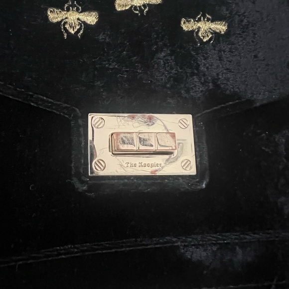 The Kooples Mini Emily Bag in Embroidered Velvet - Picture 8 of 8